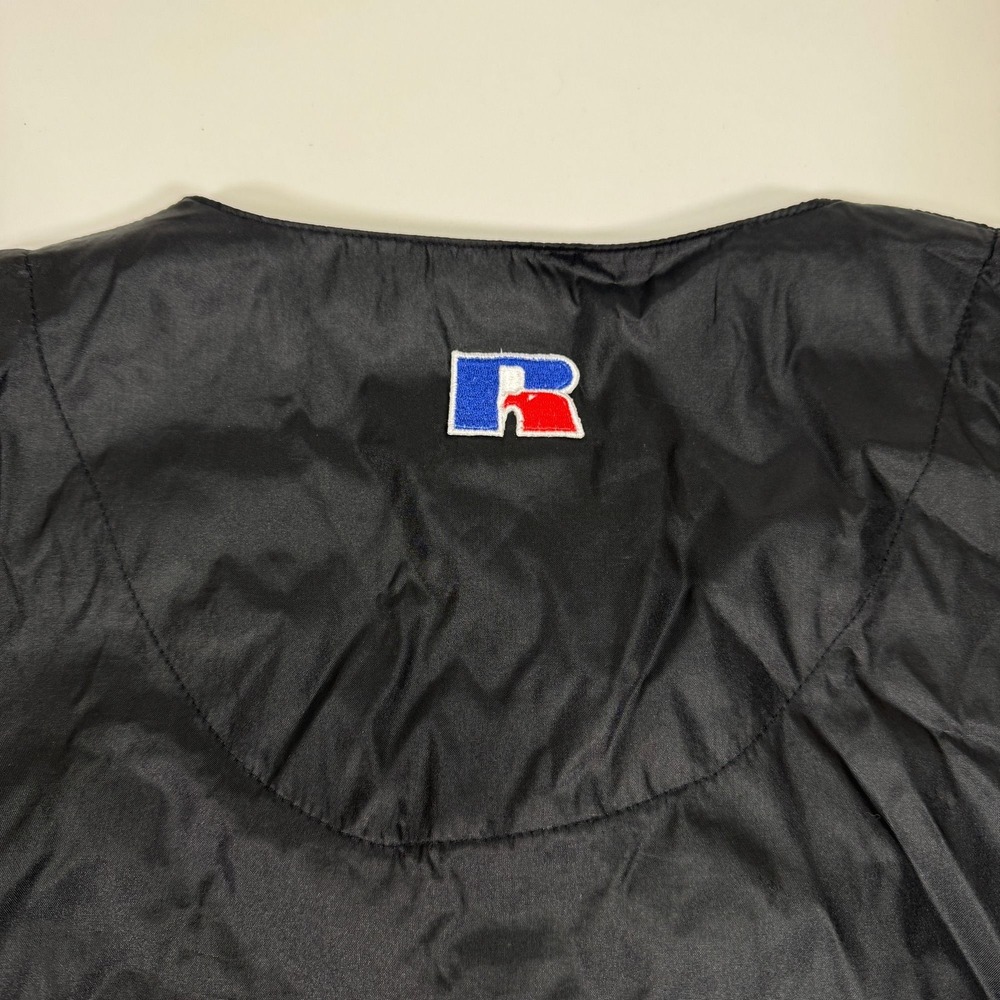 Vintage Russell Athletic Baltimore Orioles BP Pullover Jacket XXL Black Batting - Picture 4 of 14